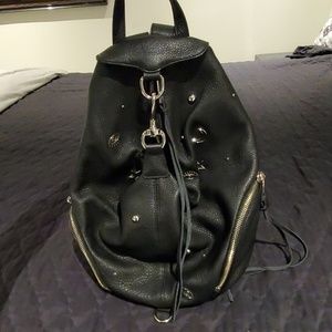 Rebecca Minkoff Julian Charm Leather Backpack